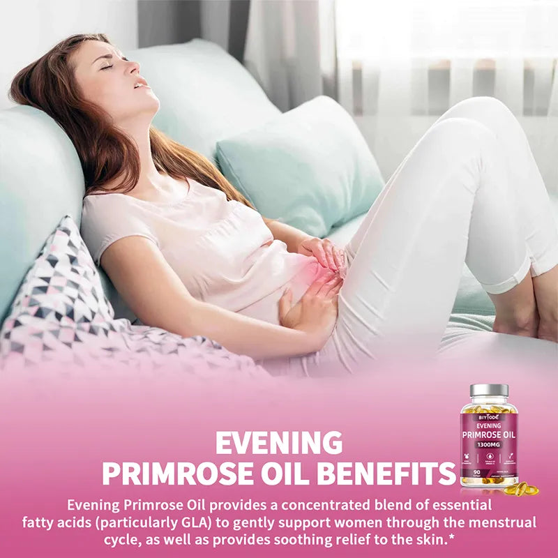 Biyode Evening Peimrose Oil 90 Softgel For Healthy Skin
