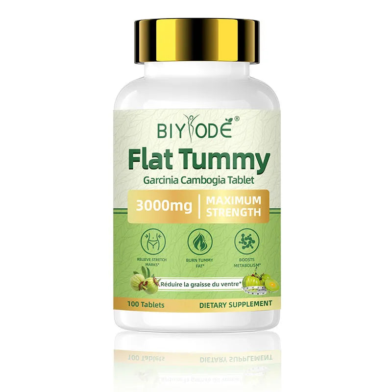 Biyode Flat Tummy Tablets Garcinia Cambogia Tablet Supplements