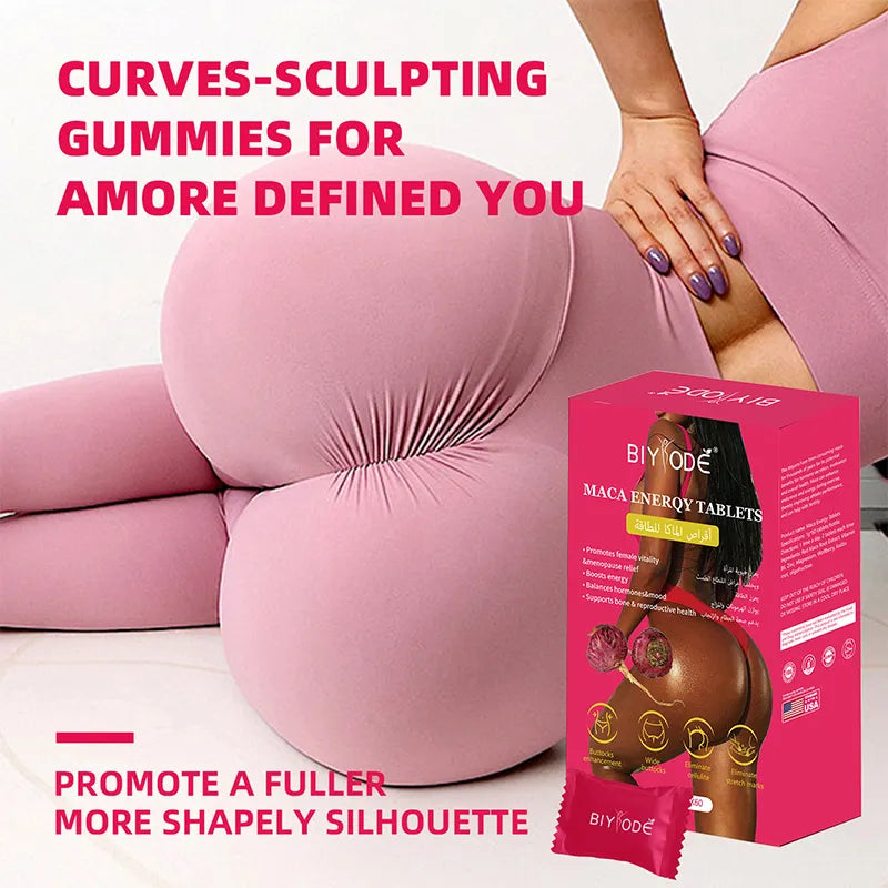 Biyode Maca Tablets For Butt Nutrition Supplement