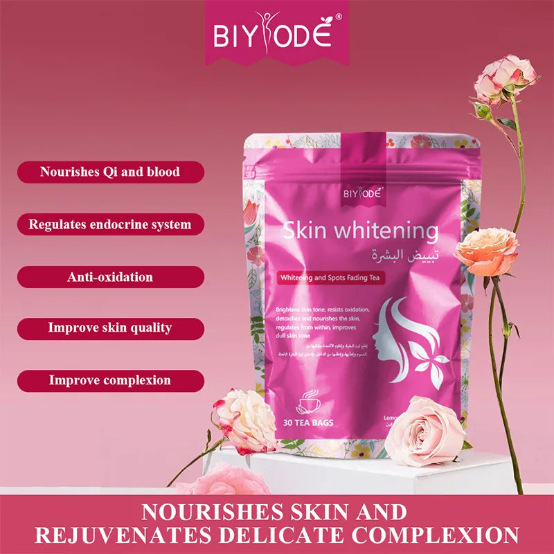 Biyode Skin Whitening 30 Tea Bags Health Supplement