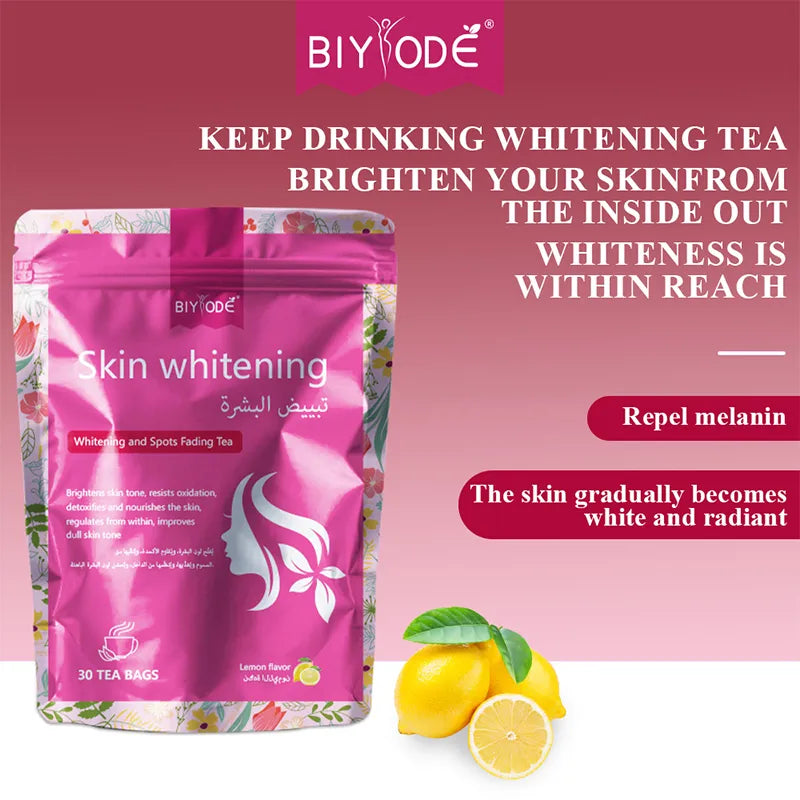 Biyode Skin Whitening 30 Tea Bags Health Supplement