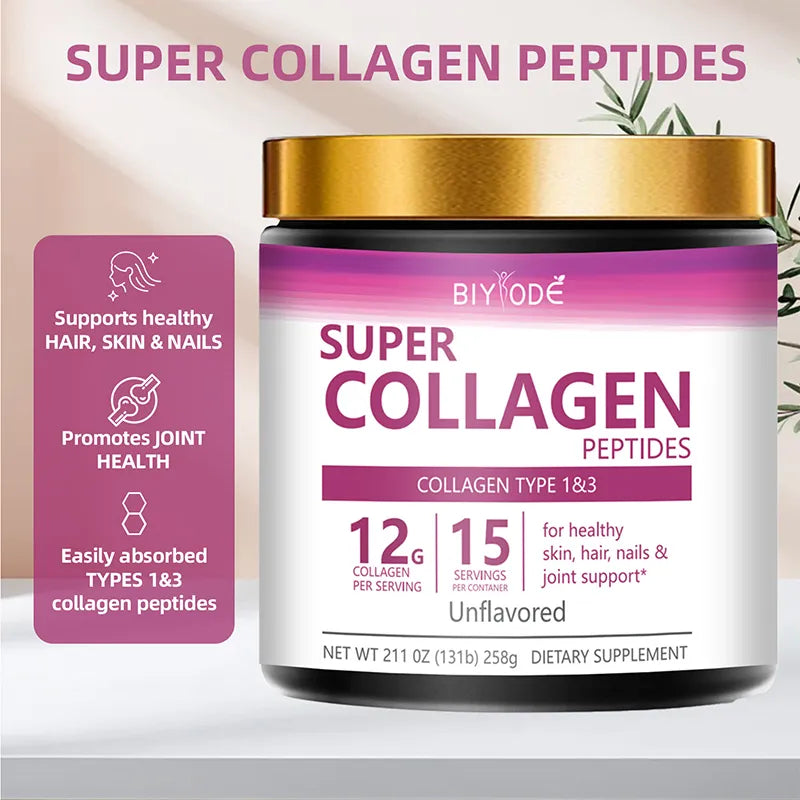Biyode Super Collagen Peptides Powder For Joint Health