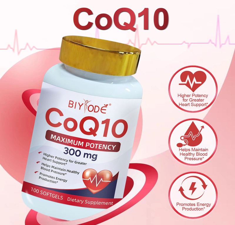 BIYODE Coenzyme Q10 supplement for heart wellness