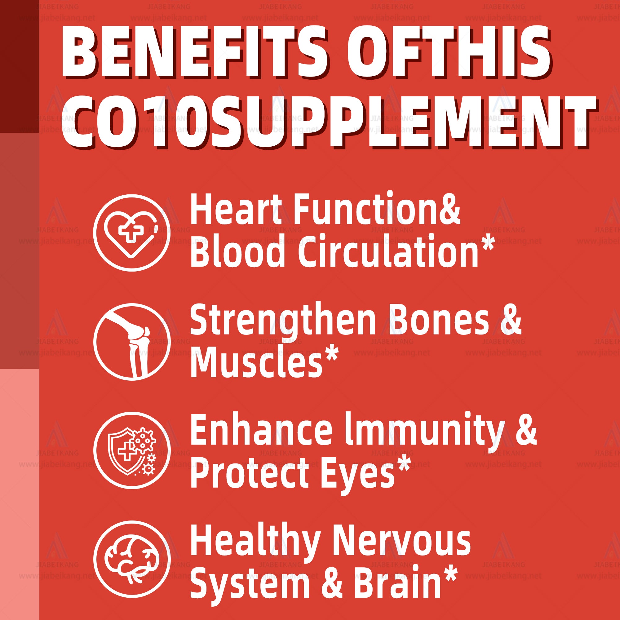 BIYODE CoQ10 Gummies, 100 mg Supplement for Heart Health Support
