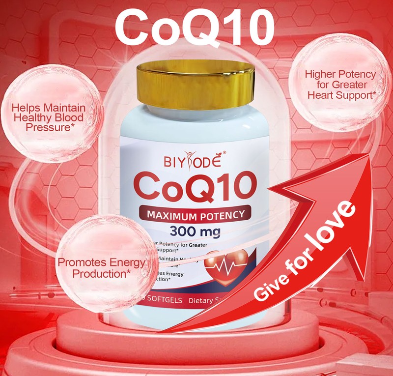 BIYODE high-strength CoQ10 antioxidant support supplement