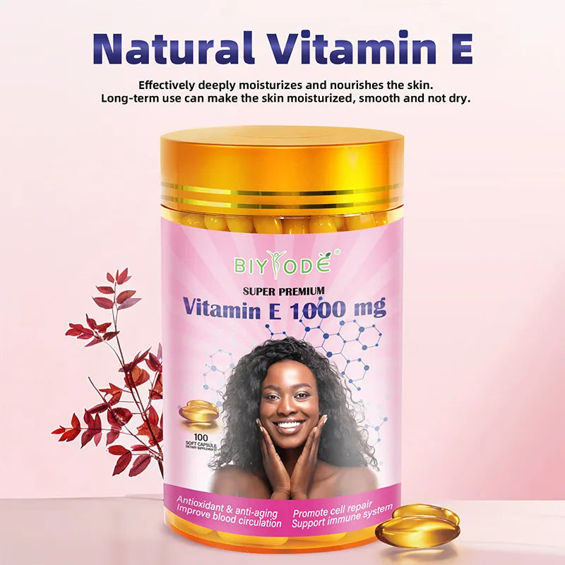 Biyode Collagen Vitamin E Capsules Nutritional Supplements